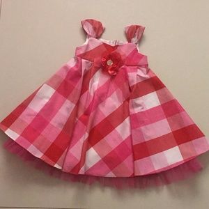 3T Plaid  girl dress